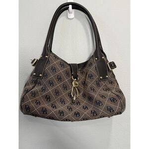 Dooney & Bourke Vintage Monogram Satchel Bag